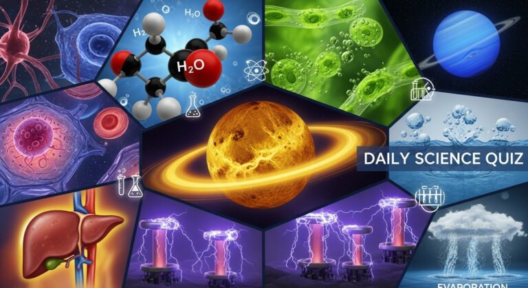 Daily Science Quiz to Learn Something New